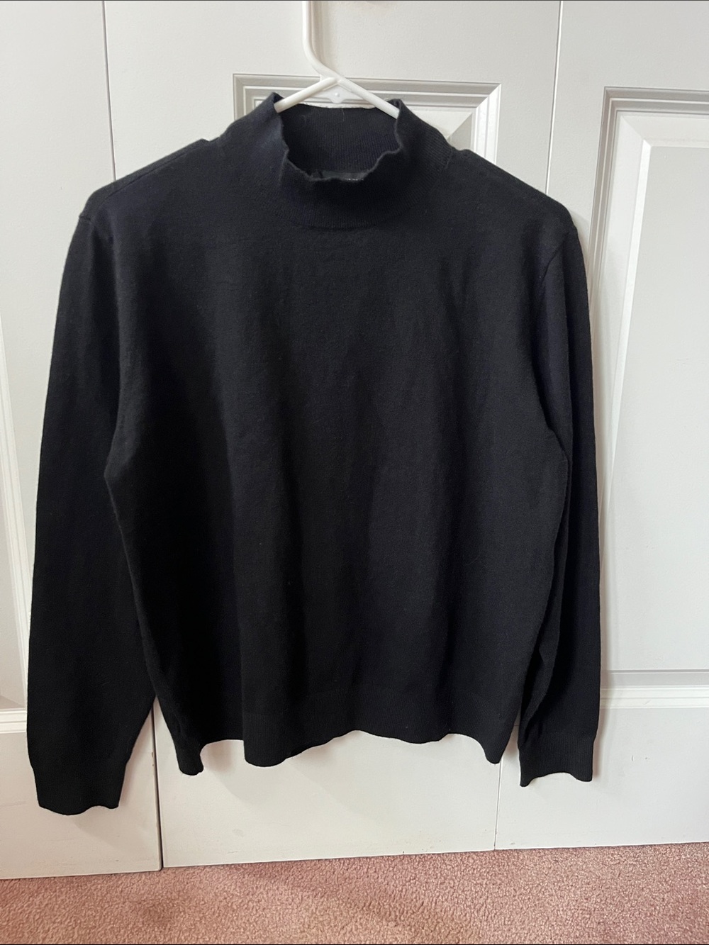 Ann Taylor Black Turtleneck Sweater